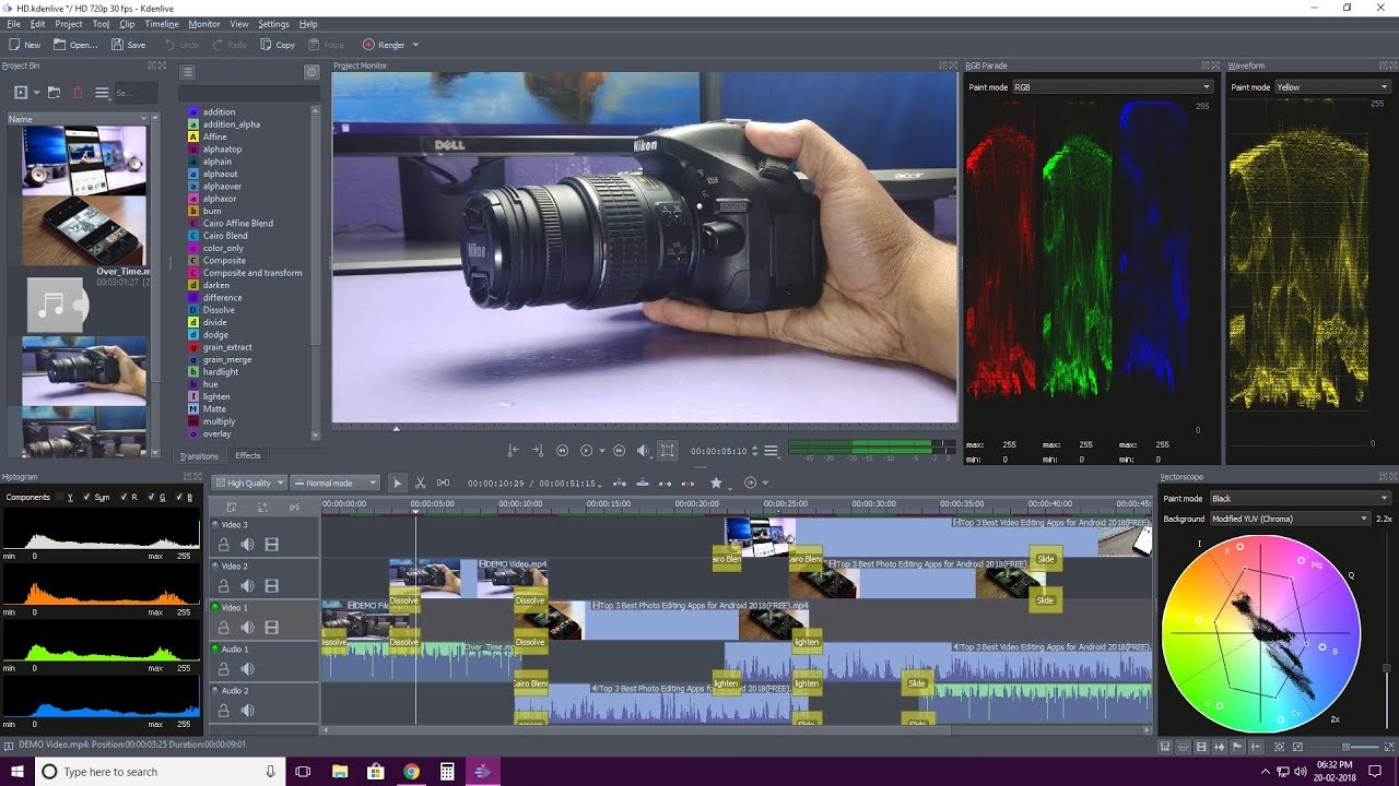best free video editing software for windows 10